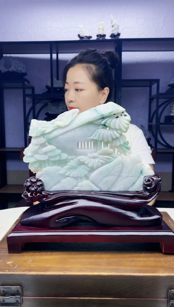 未镶嵌定制翡翠毛货09240106