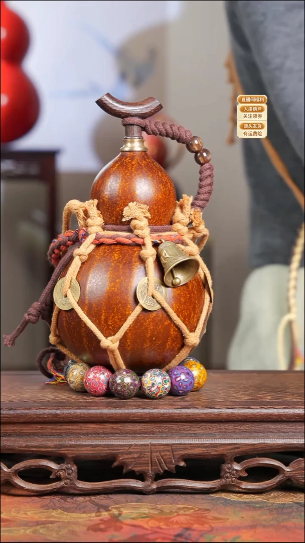 WH046网兜款葫芦不包手串