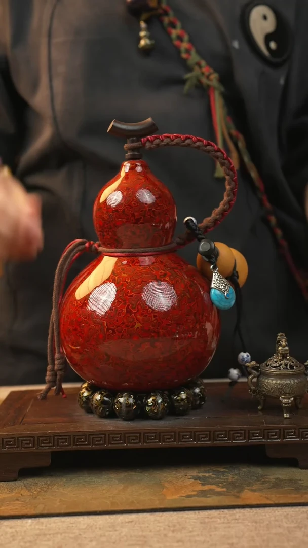 154大漆一物一拍记葫堂出品【不带手串】