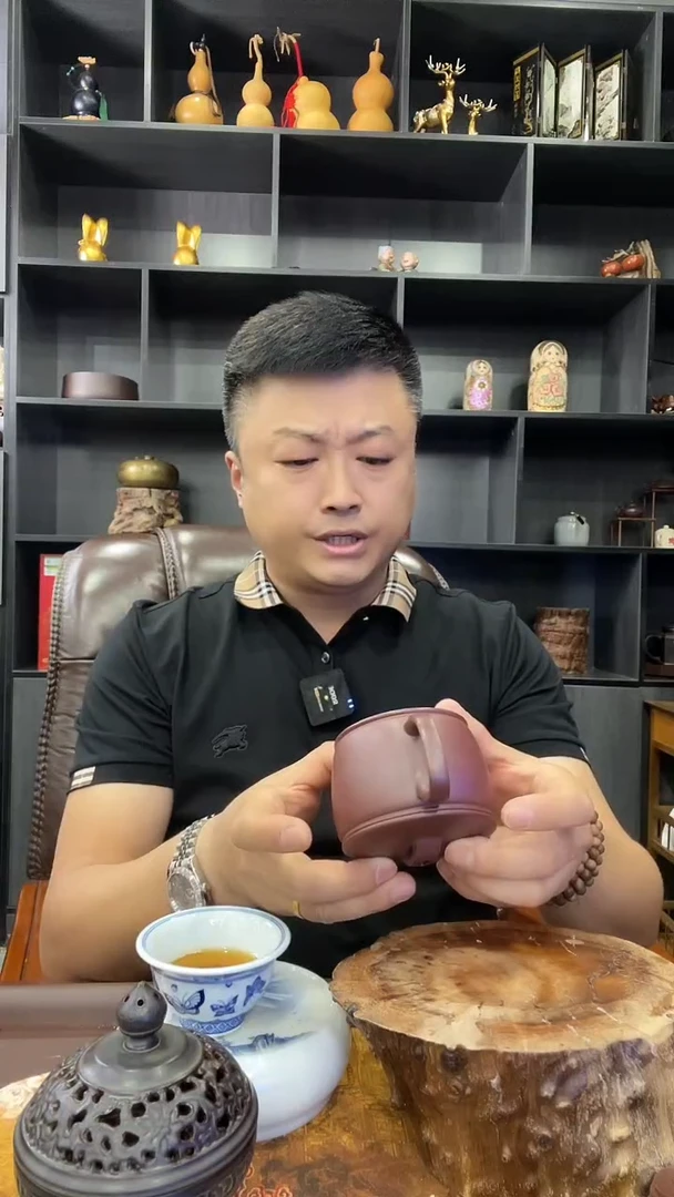 茶壶紫砂E5汉瓦壶