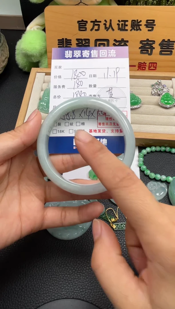 未镶嵌手镯翡翠10150863