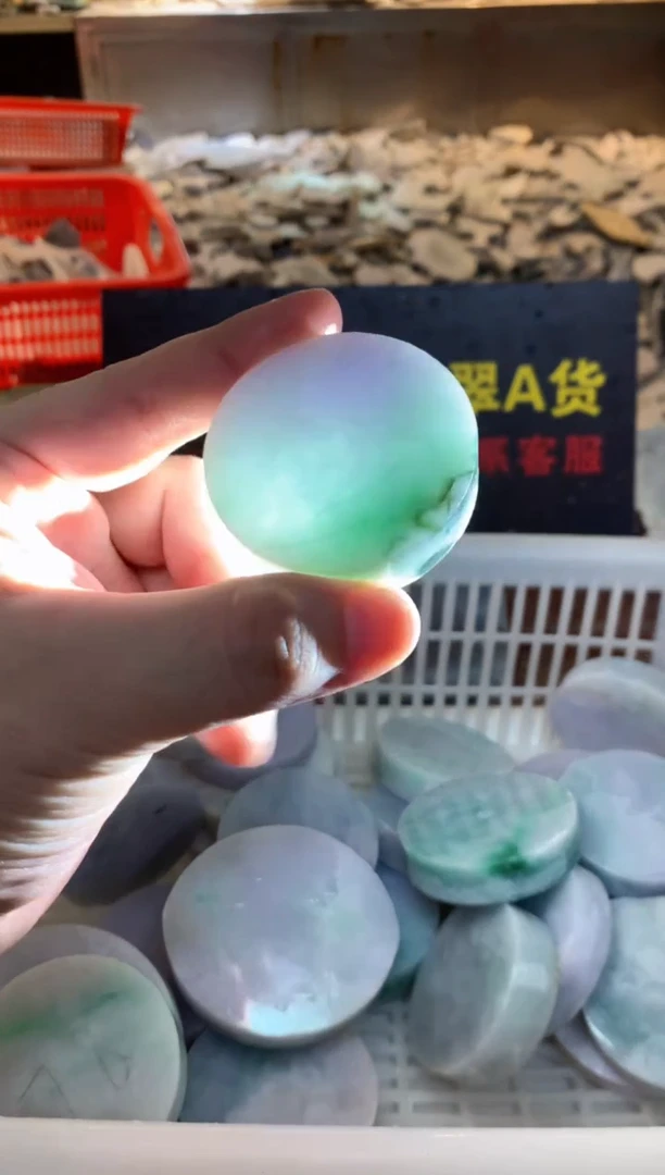 翡翠裸石0韩0翡翠珠宝随机75