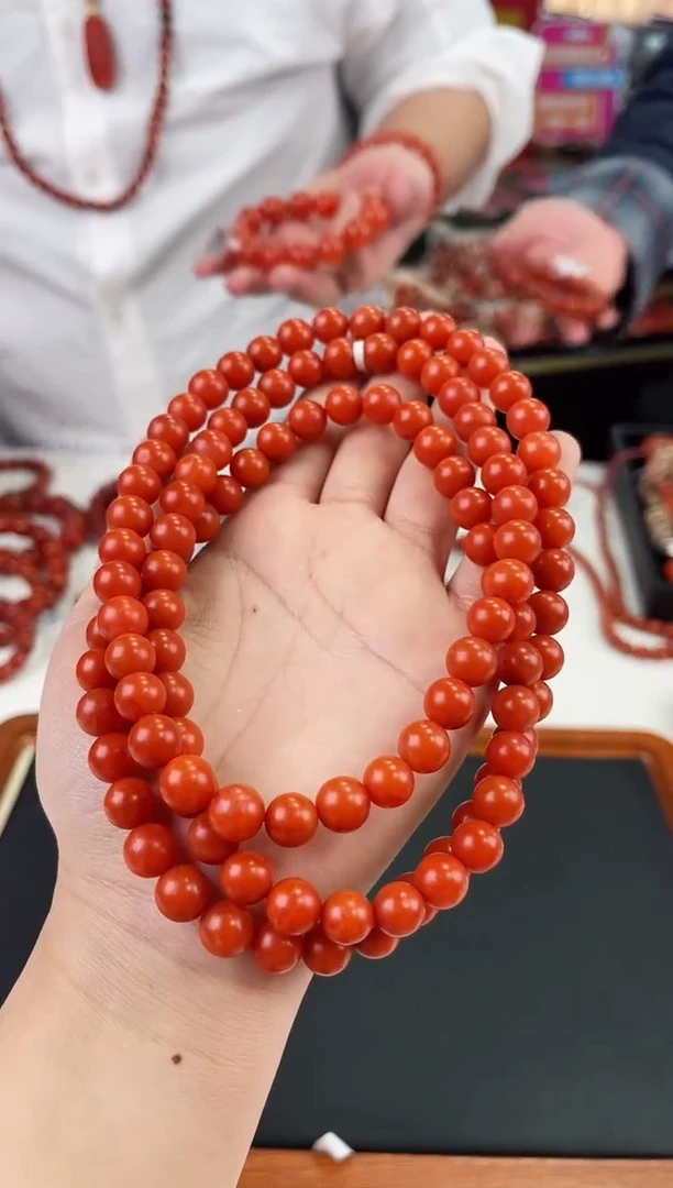 【闪购商品】南红玛瑙保山多圈9+未镶嵌一个/条