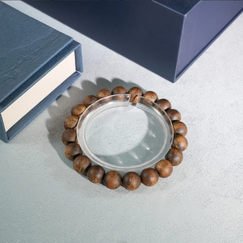 沉香10mm圆珠手串 S250780-8