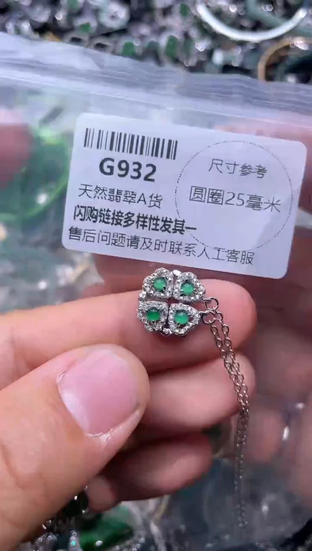 【闪购商品】翡翠颈饰未镶嵌G932项链