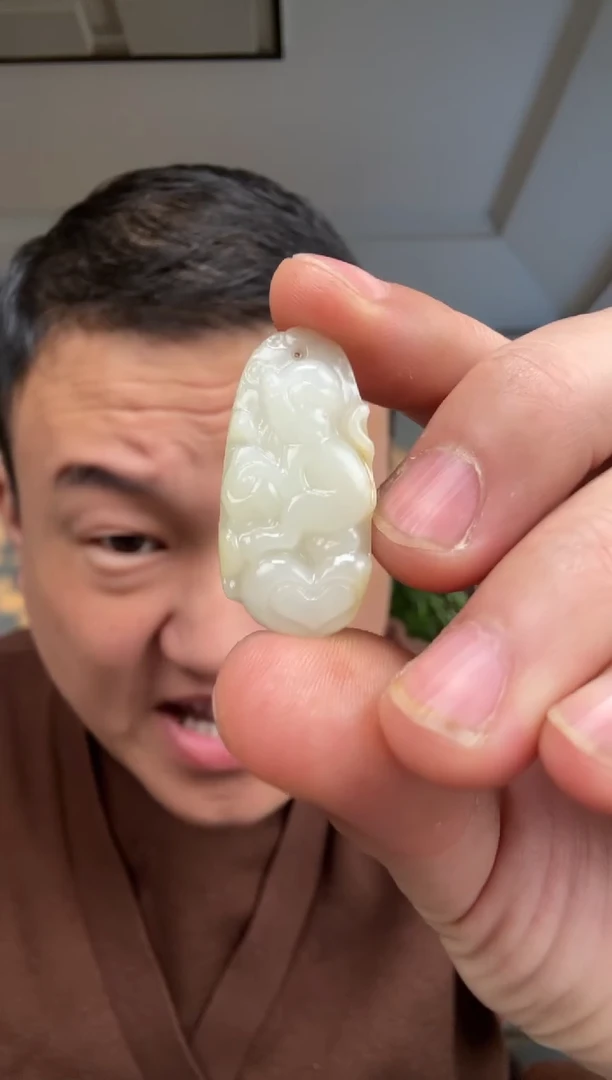 颈饰未镶嵌和田玉拍一发一多样性发货