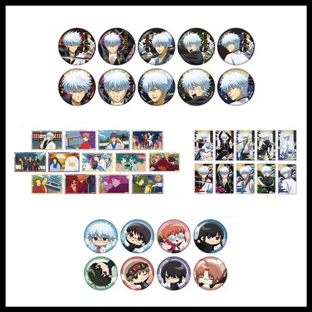 【银魂】涉谷快闪银时3z吧唧透卡徽章日谷（代拆）