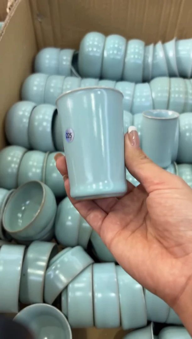 杯仿古闻香杯气孔瑕225