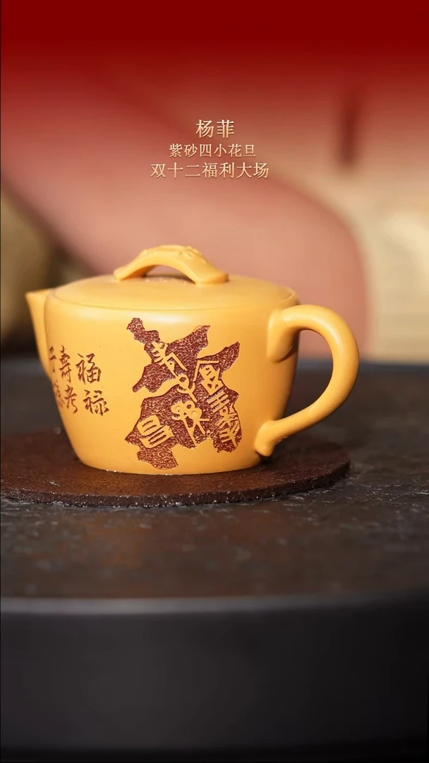 东坡紫砂甄选紫砂壶—杨菲