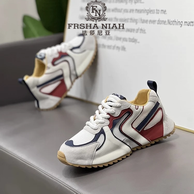 法莎尼亚男士运动休闲鞋夏季轻便增高款时尚潮流百搭个性休闲男鞋