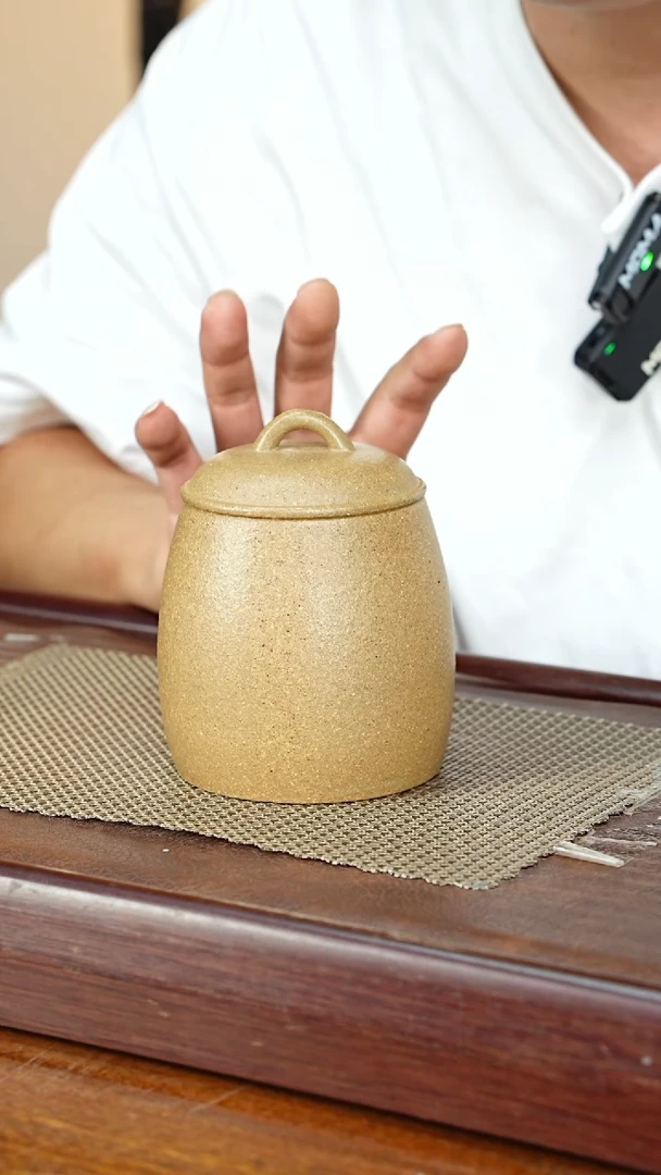 宜兴原矿紫砂茶叶罐
