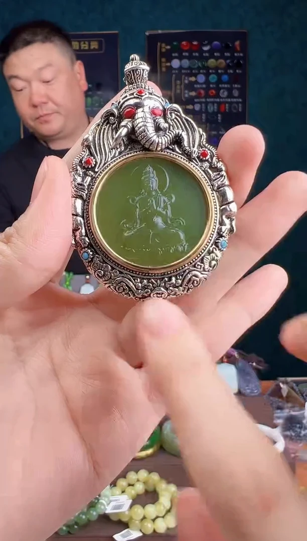 和田玉未镶嵌颈饰多样性发货 拍一单发一个