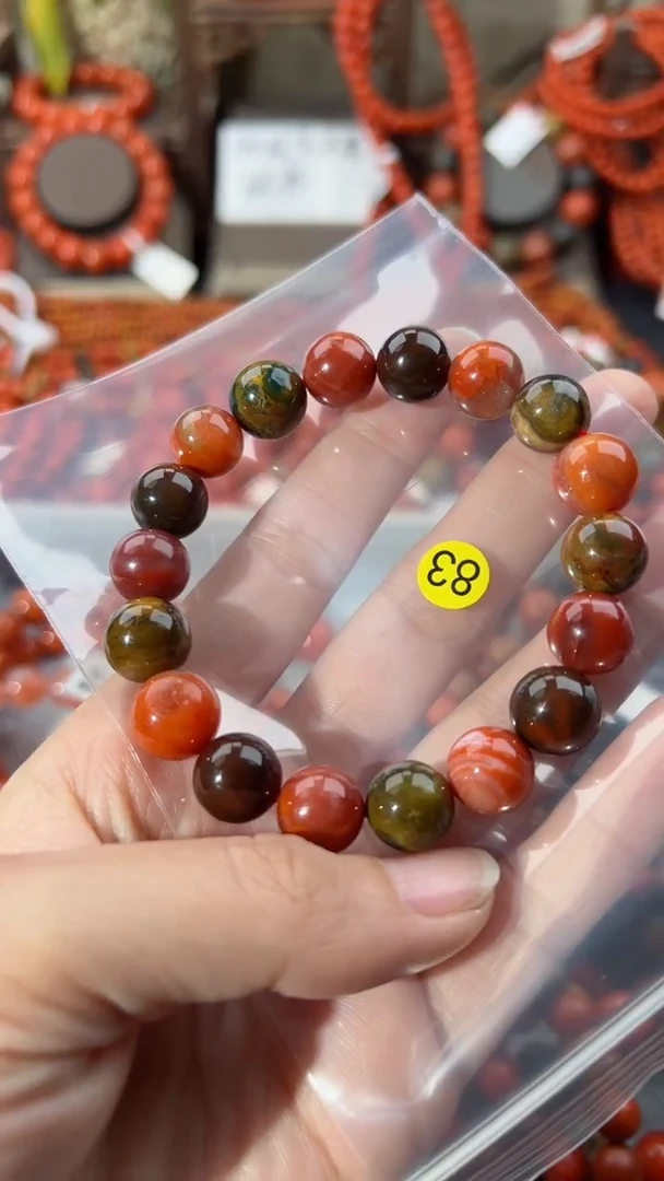 【闪购商品】南红玛瑙手串未镶嵌10