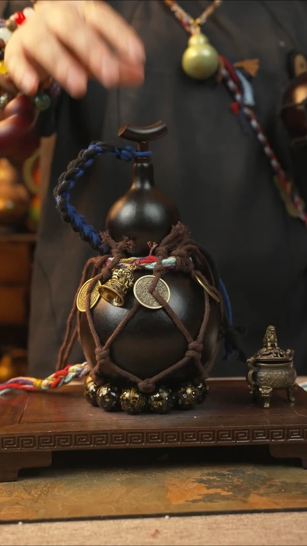 281大漆一物一拍记葫堂出品【不带手串】