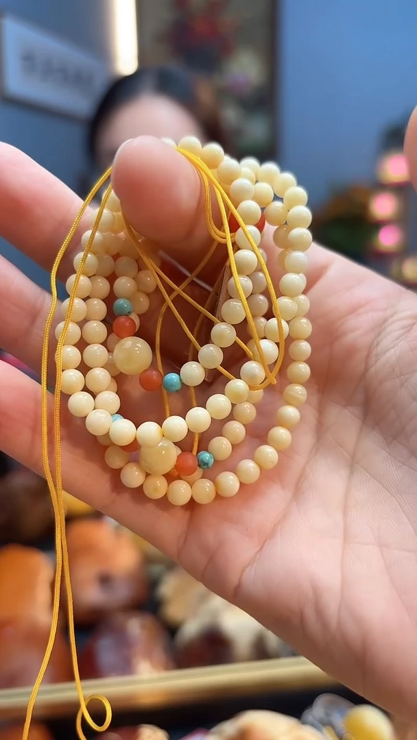 手串琥珀未镶嵌手串多圈