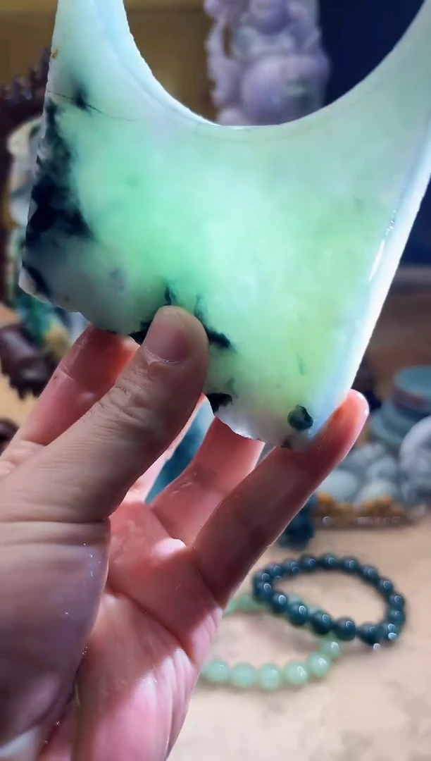 未镶嵌挂件翡翠A货张麦6868