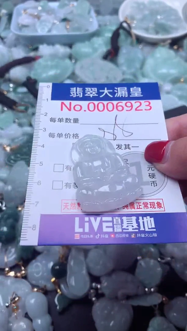 颈饰未镶嵌翡翠6923