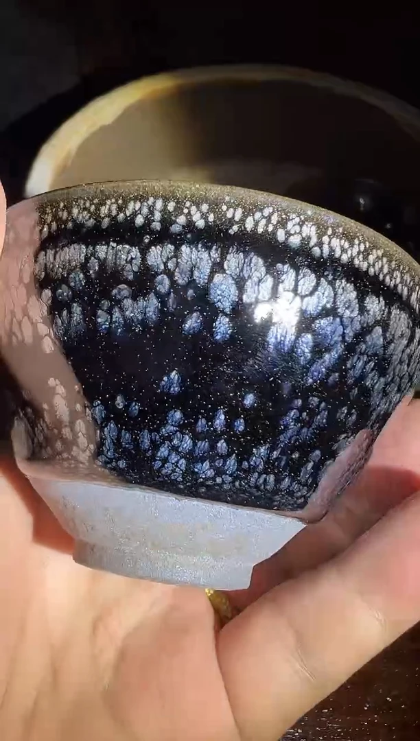 茶盏空**心34孔夫寺开窑现场6600