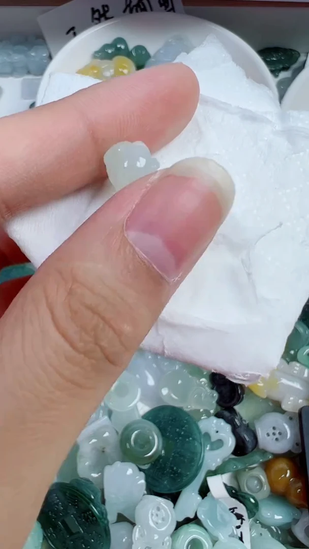 散珠翡翠336号链接,A货翡翠
