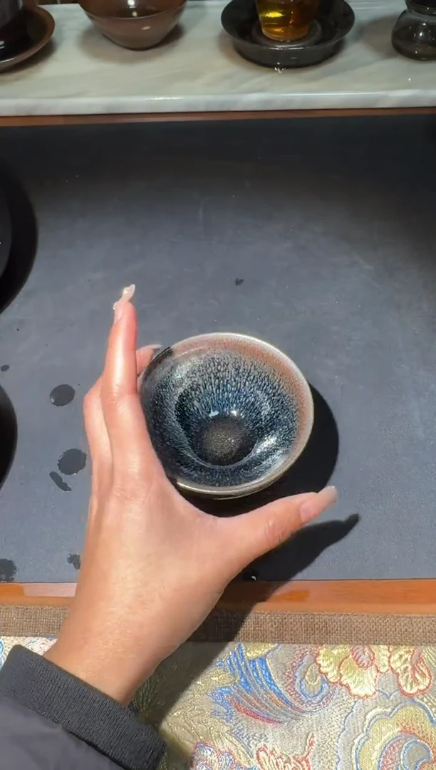 茶盏黎跃龙柴烧盏238