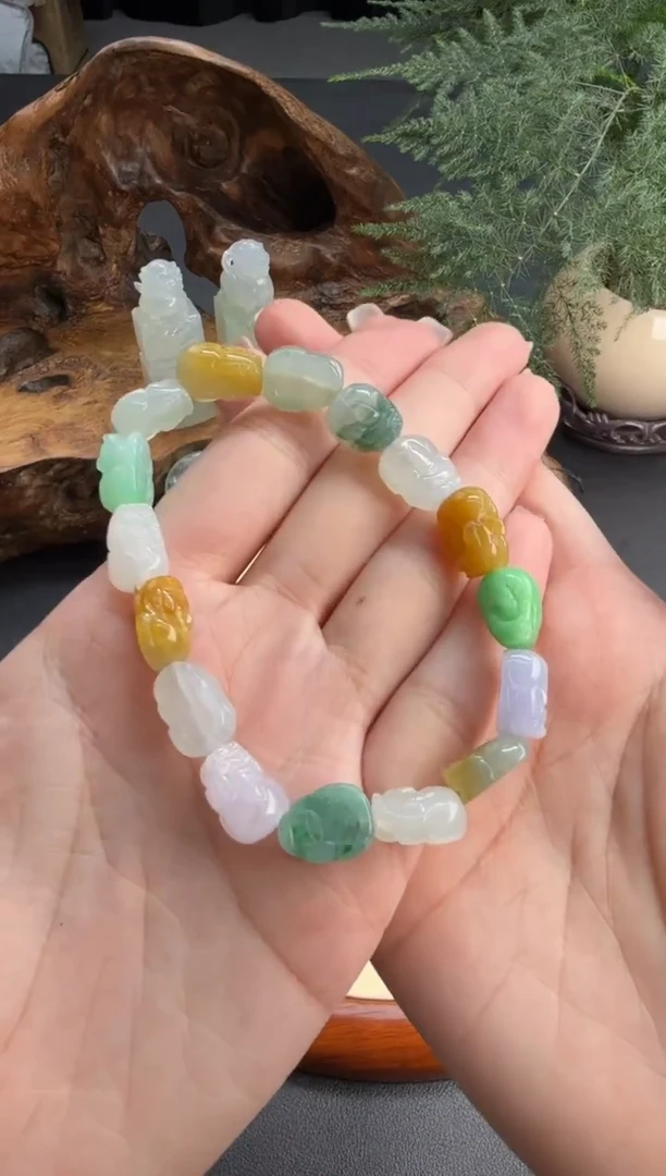 未镶嵌手串翡翠翡翠饰品-80