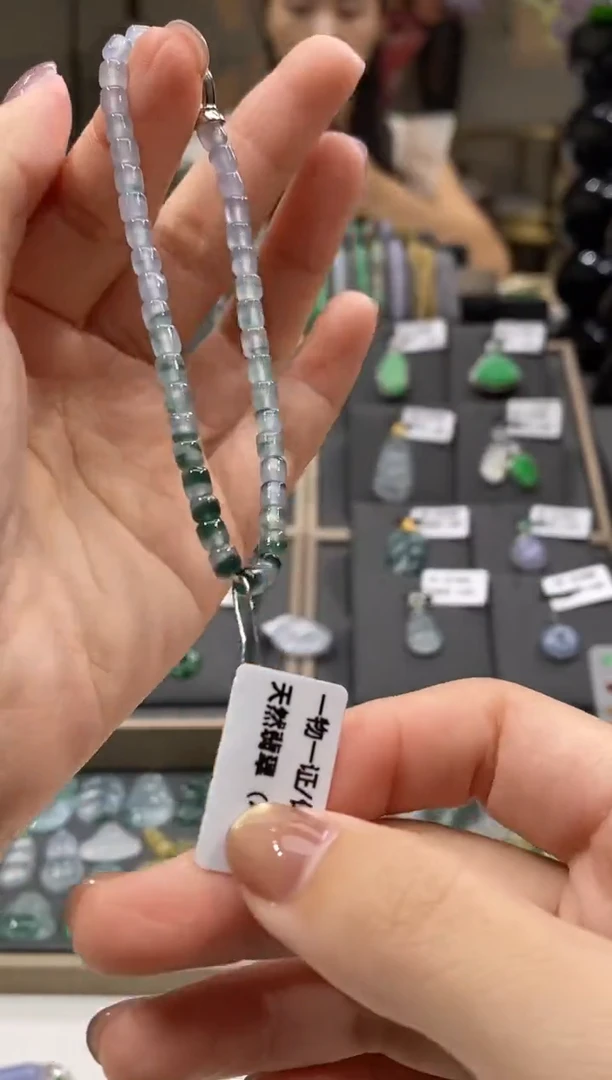 未镶嵌手链翡翠爆****呀手串