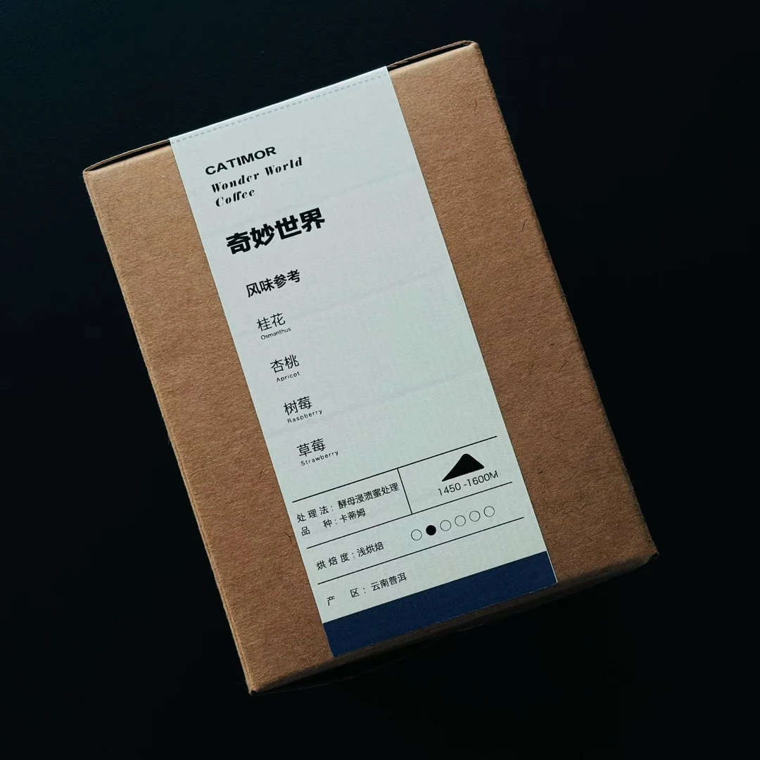 甄选咖啡挂耳-奇妙世界(桂花·杏子·树莓·草莓)-10袋/盒