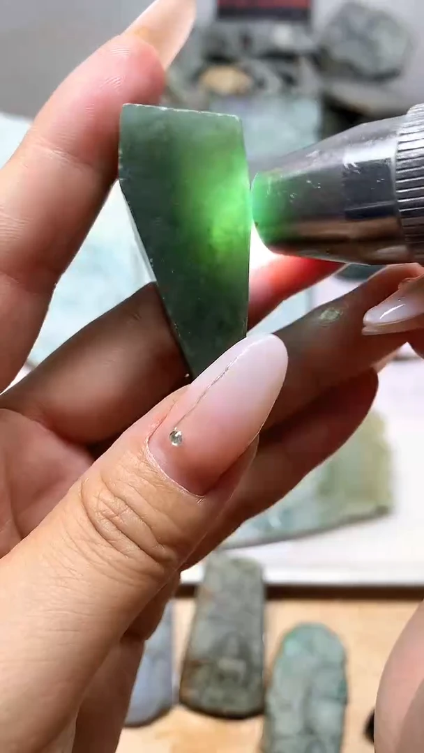 裸石翡翠天然缅甸翡翠A货55