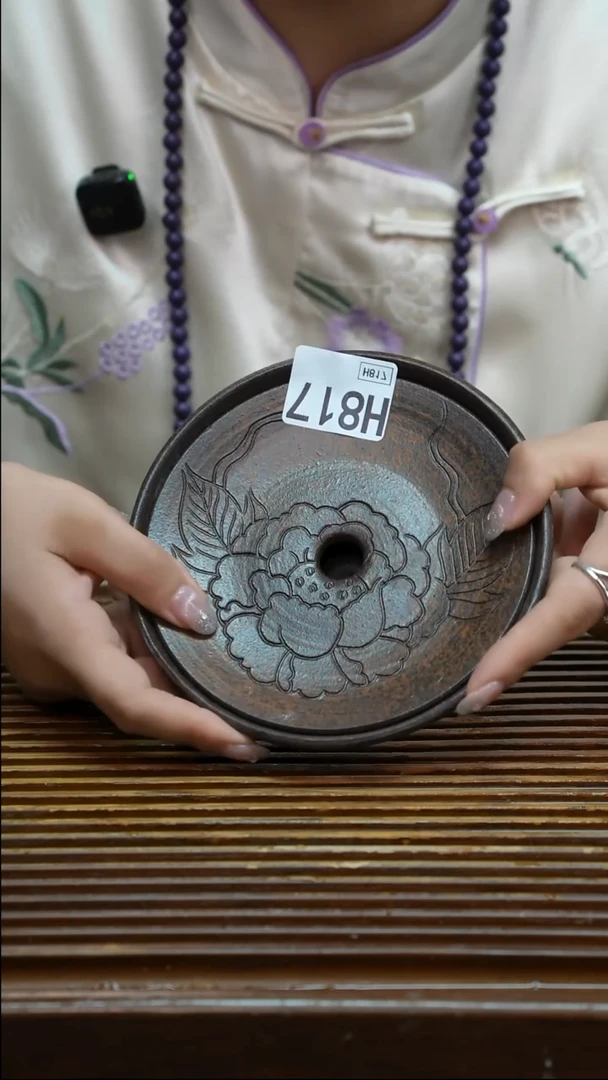 万古烧粗陶手工茶具