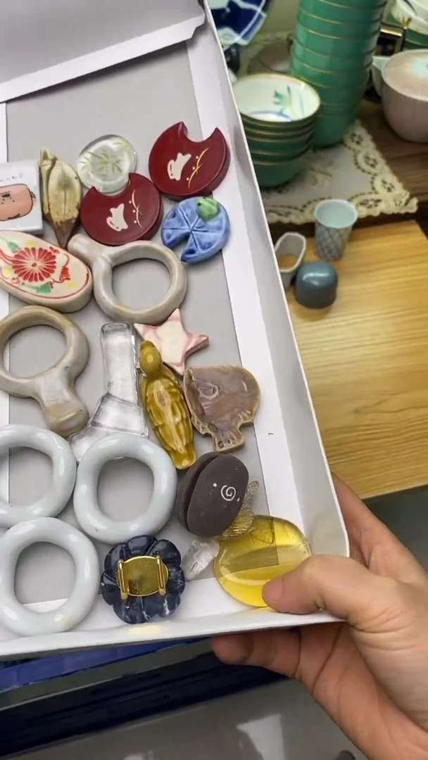 【闪购商品】瓷片764  新年快乐  恭喜发财