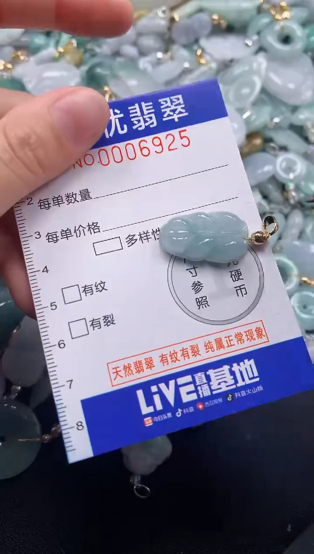 颈饰未镶嵌翡翠6925