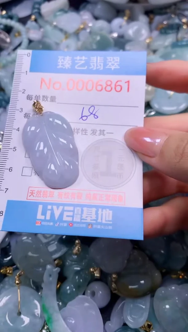颈饰未镶嵌翡翠6861