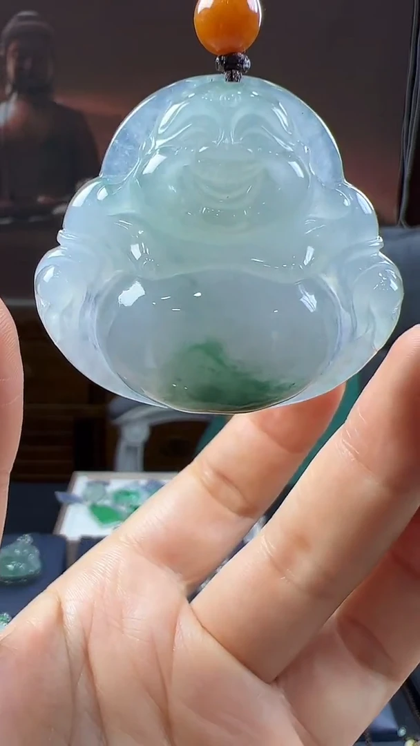 未镶嵌挂件翡翠佛公