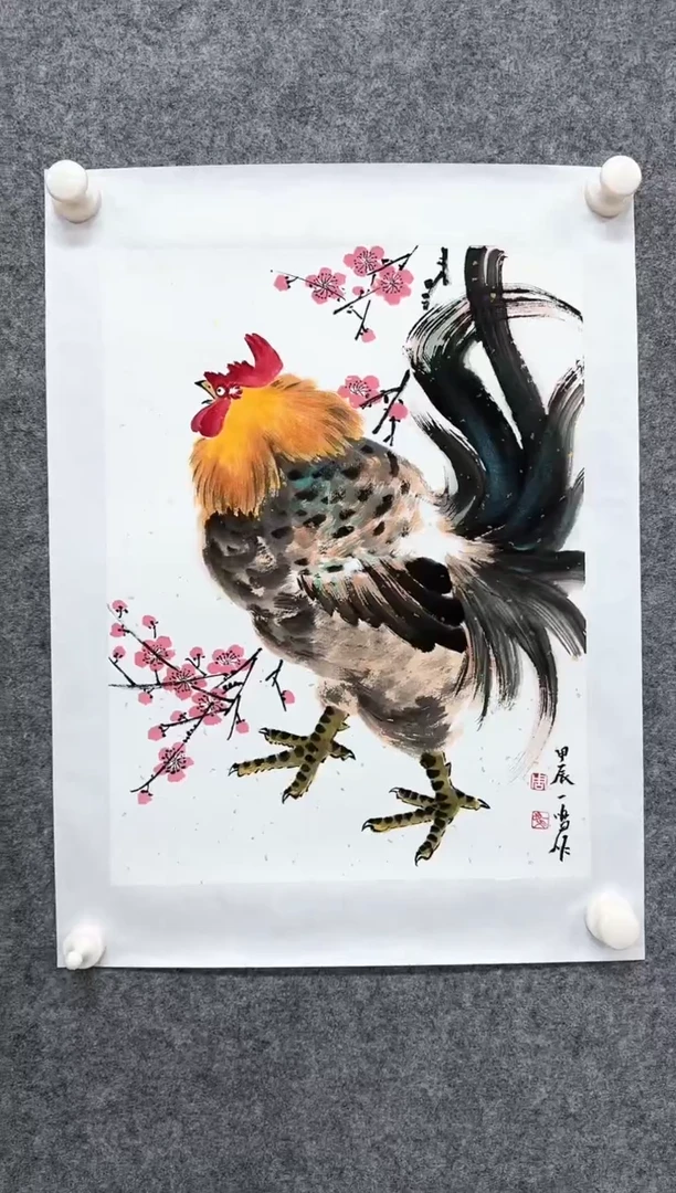 国画ST-ZYM老师绘画作品