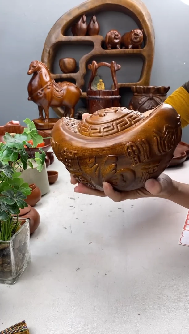 香樟木36香樟木满福元宝/20*15*12