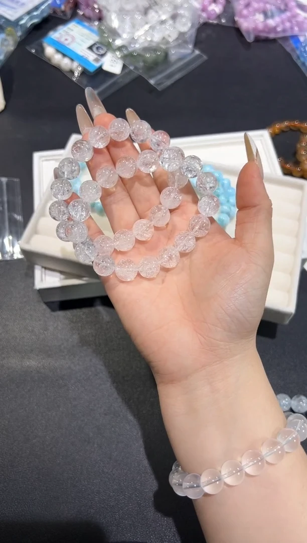 未镶嵌手链水晶87t多样性发其一【1条】默认微瑕12mm