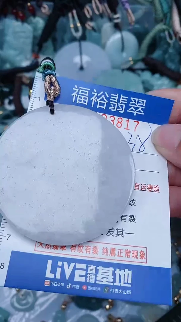 【闪购商品】翡翠颈饰未镶嵌...0003817