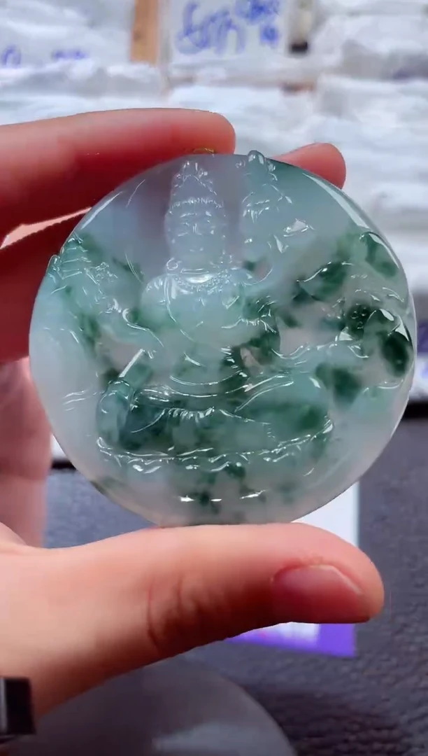 颈饰未镶嵌翡翠00006553大势至