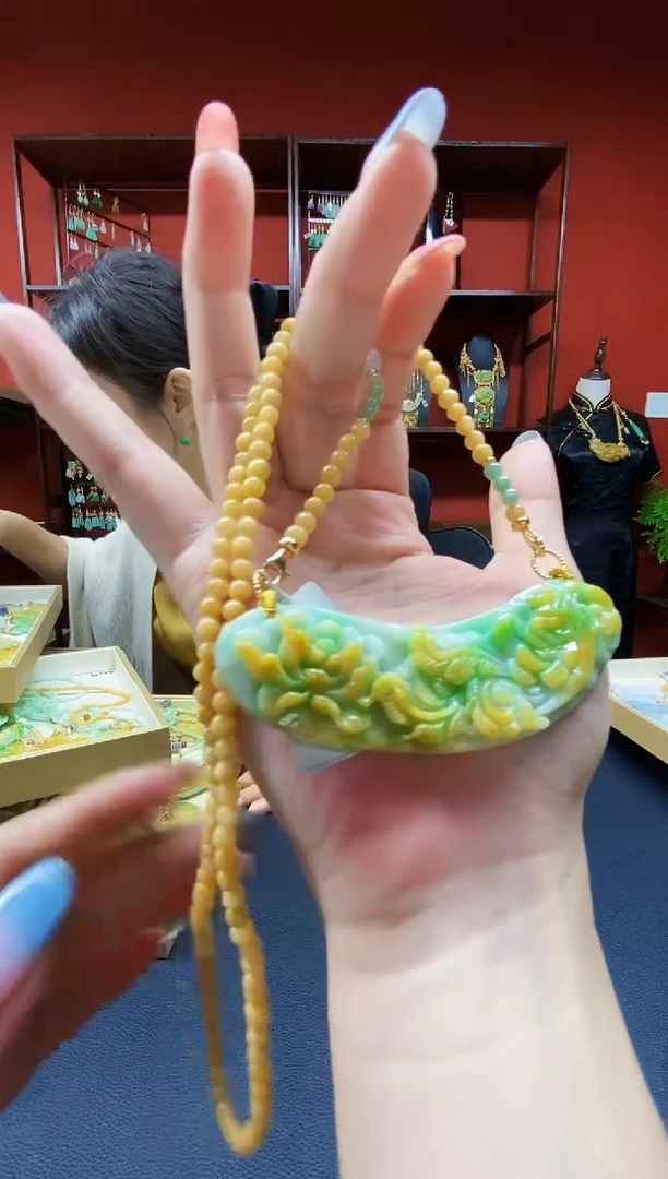 颈饰未镶嵌翡翠翡翠吊坠