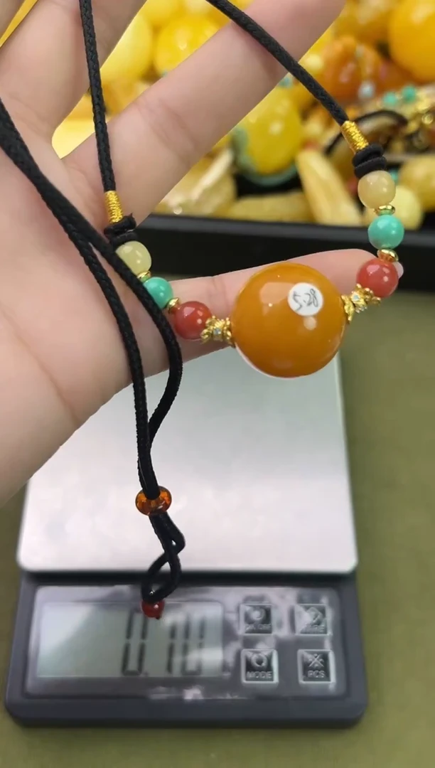 裸石琥珀未镶嵌天然琥珀蜜蜡吊坠