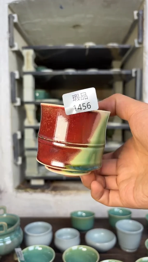 【闪购商品】摆件钧瓷窑变精品茶器