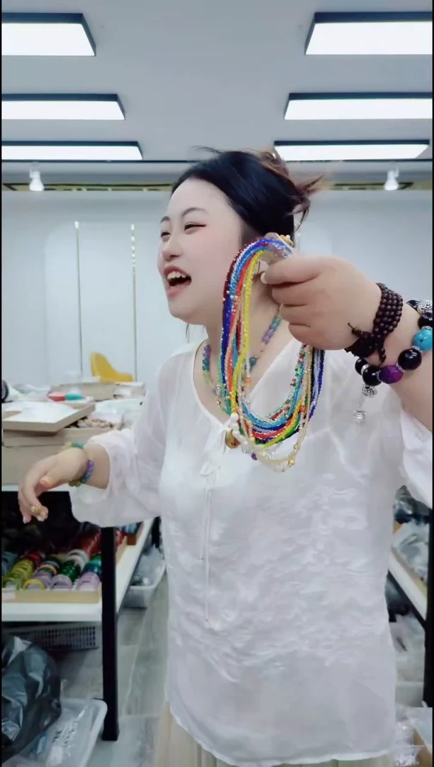 玛瑙/玉髓颈饰合金1801缘分发一项链