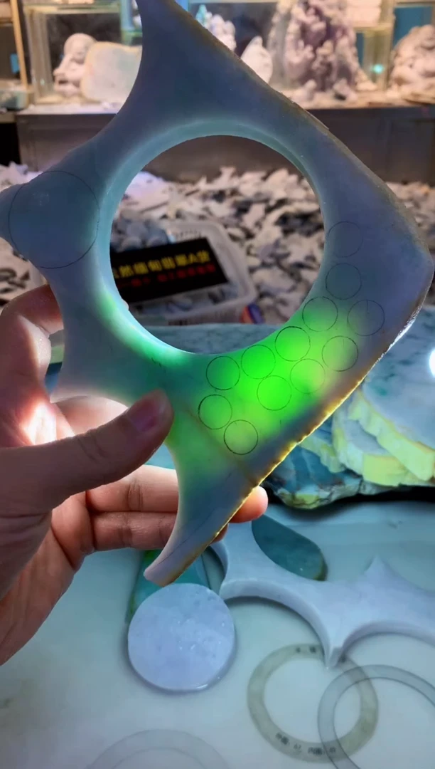 翡翠未镶嵌颈饰0朗0翡翠珠宝 277