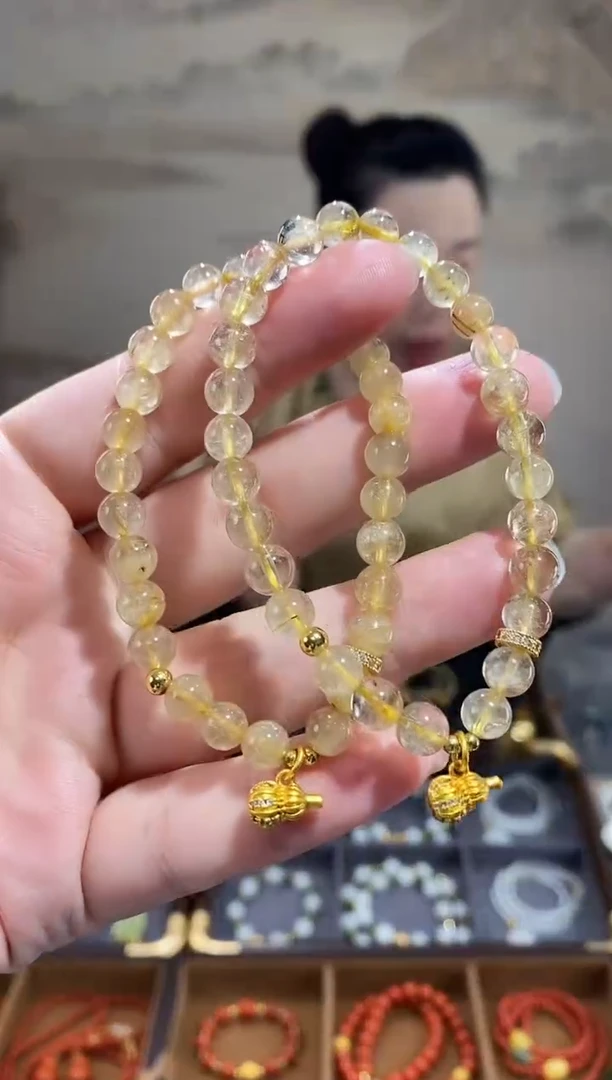 未镶嵌手链水晶多样性发货发其一