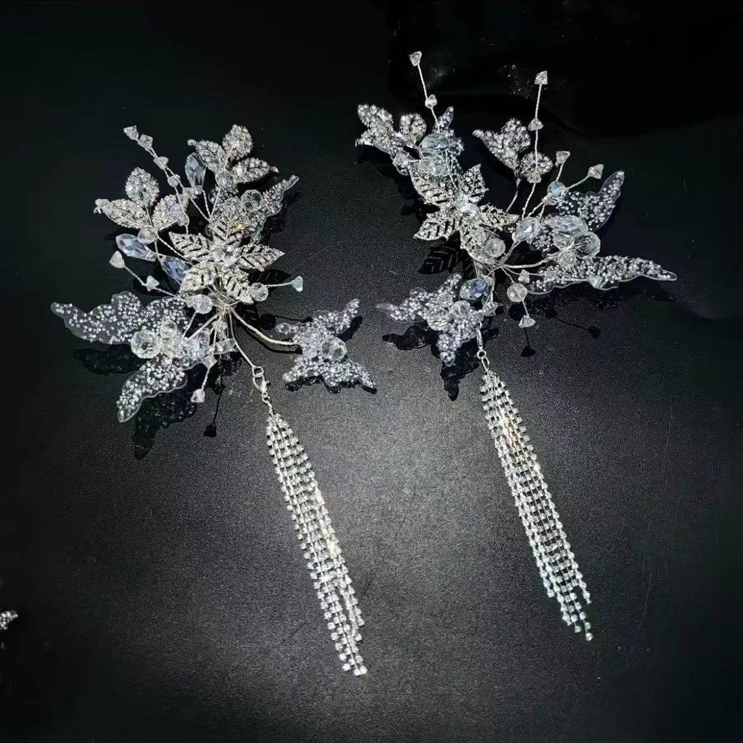 新款精致对夹新娘饰品