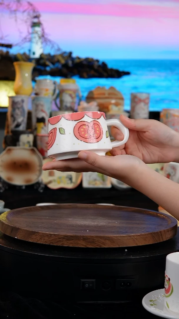 陶瓷便携款景德镇手工手绘陶瓷