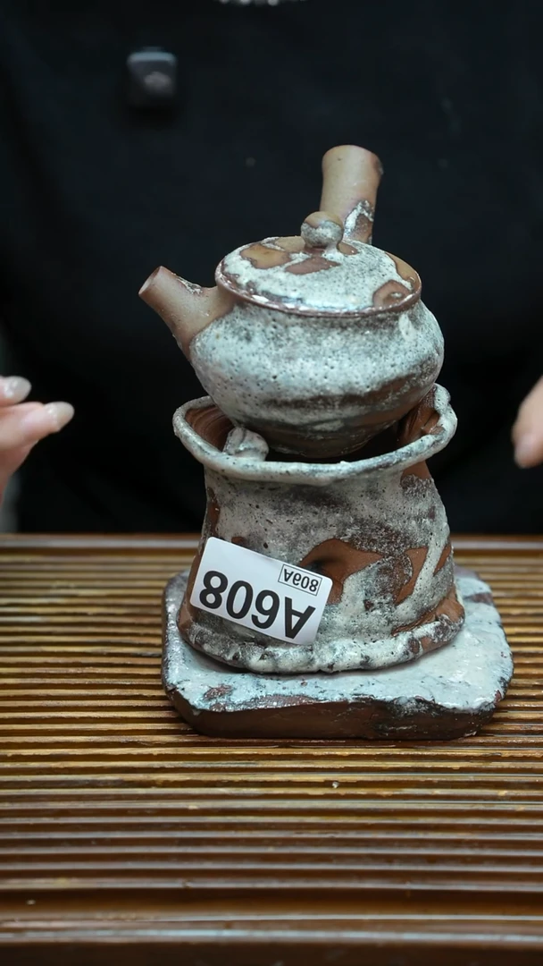 粗陶手工手做茶具