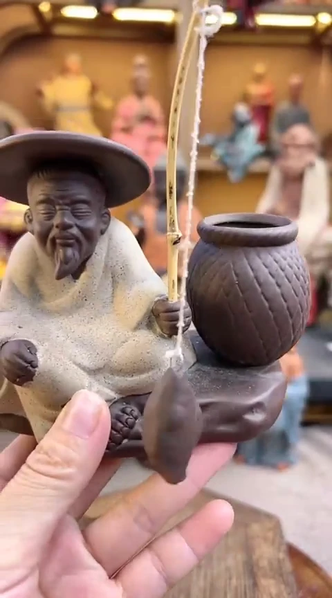 紫砂茶宠器闵茶宠摆件