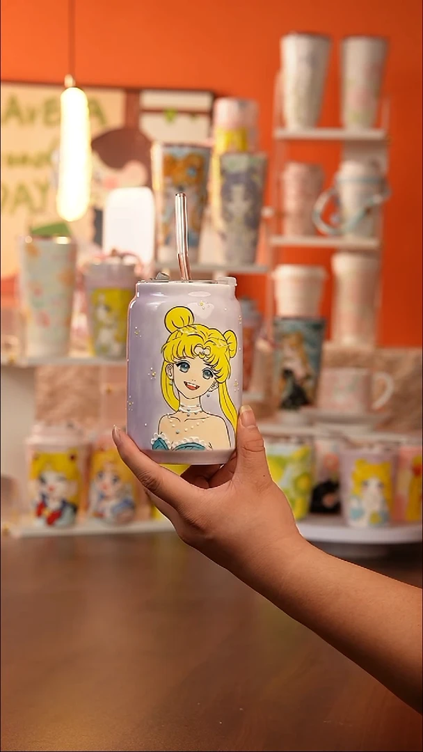 景德镇手工手绘文创陶瓷杯