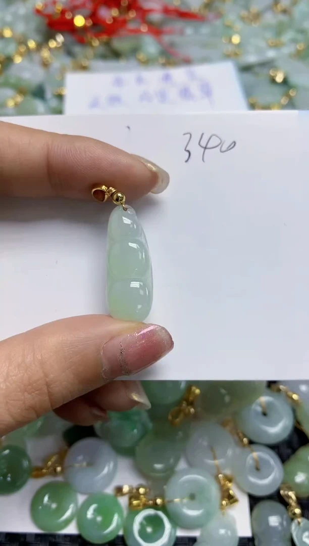 【闪购商品】翡翠颈饰合金  天然A货翡翠